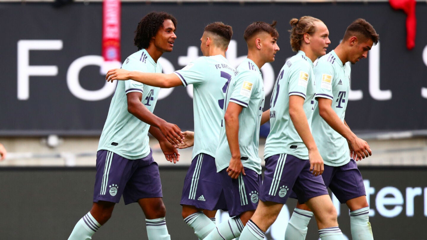 El Bayern de M&uacute;nich celebra un gol