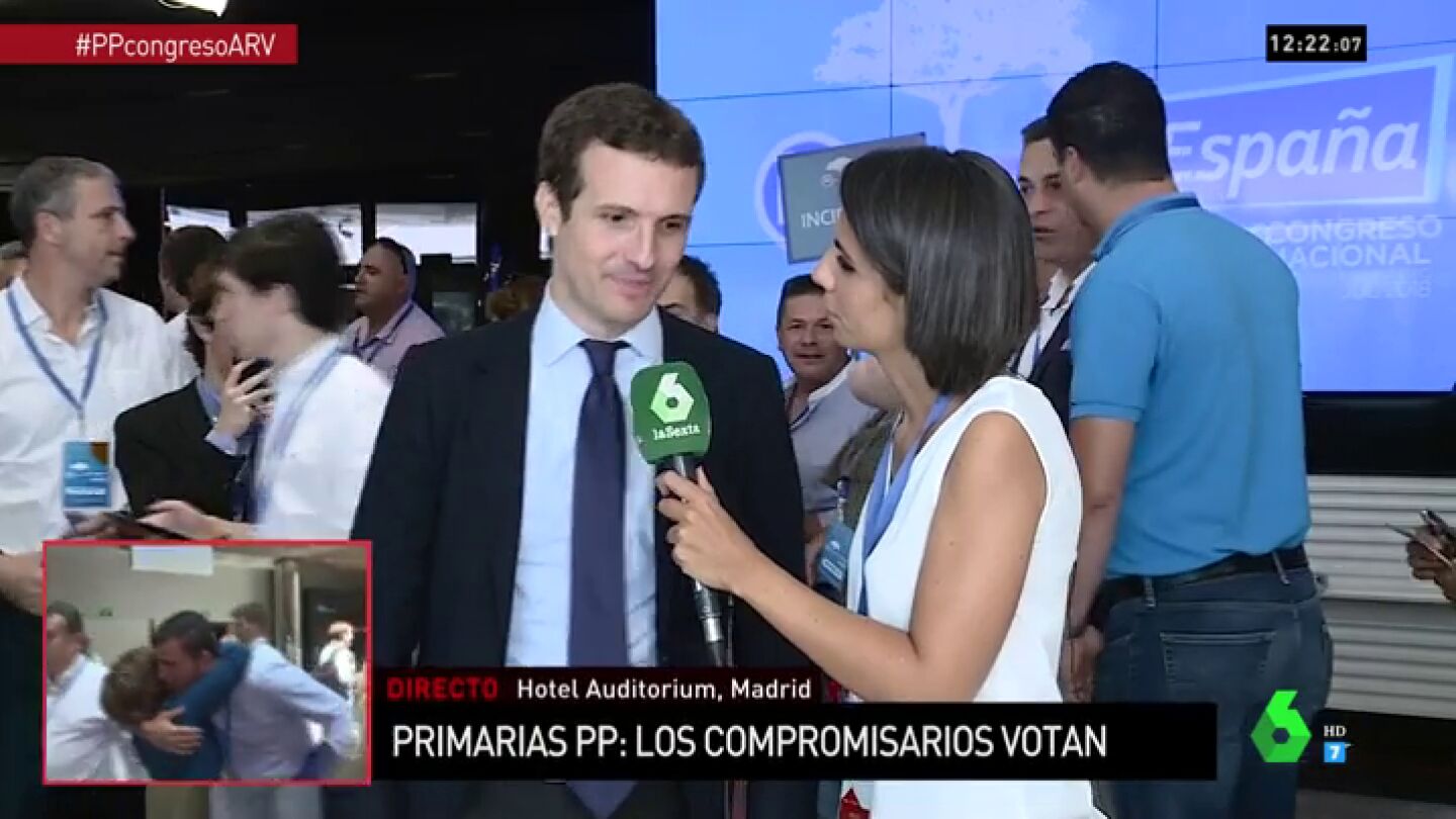 Casado: "He intentado ilusionar, si no &iquest;c&oacute;mo vamos a conseguir votos fuera?"
