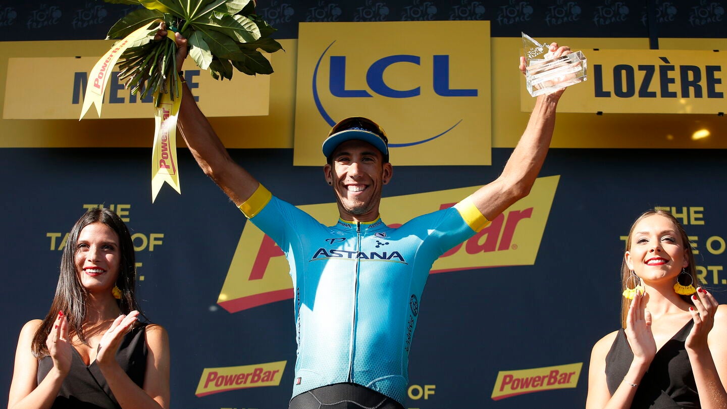Omar Fraile celebrando su triunfo