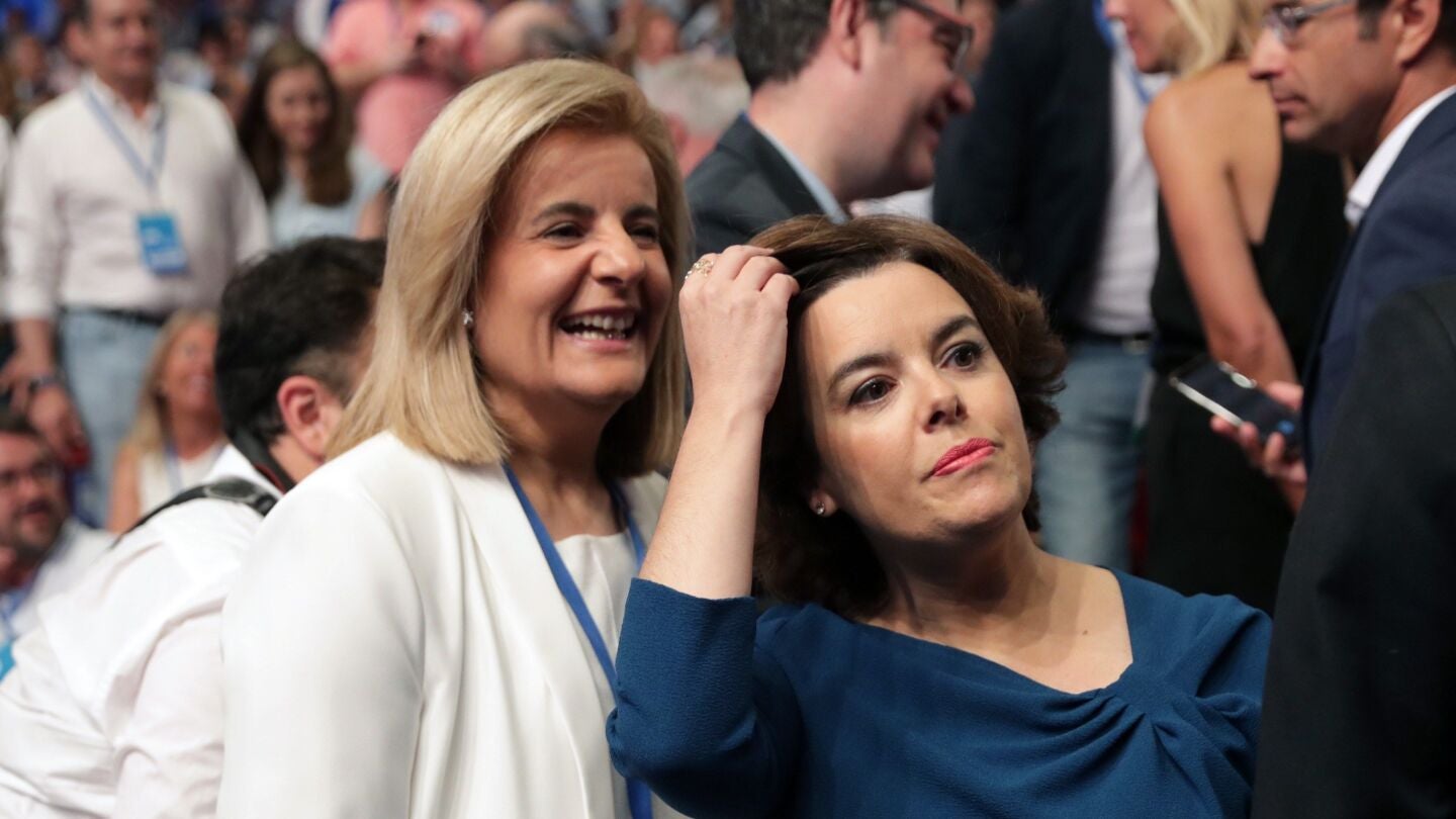 La exvicepresidenta del Gobierno, Soraya S&aacute;enz de Santamar&iacute;a