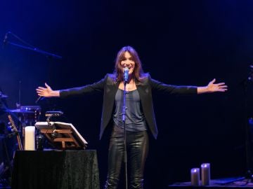 Fotografía facilitada por la organización de la cantante francesa Carla Bruni Fotografía facilitada por la organización de la cantante francesa Carla Bruni