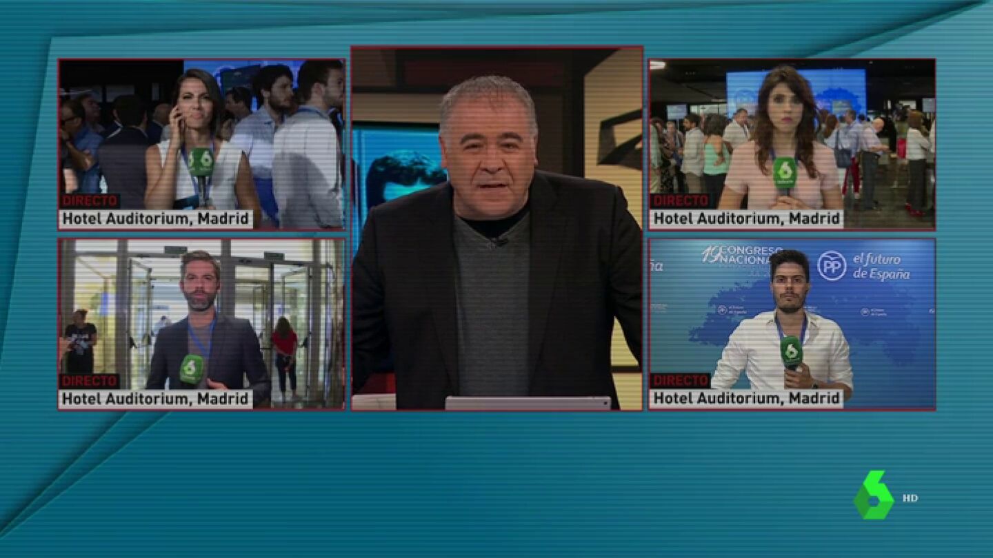 'Al Rojo Vivo, Objetivo PP', l&iacute;der absoluto de su franja triplicando la audiencia de la televisi&oacute;n p&uacute;blica