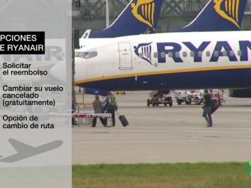 La huelga de Ryanair deja ya 75.000 afectados: "Van a tener que indemizarles con una cantidad entre los 250 y los 400 euros"