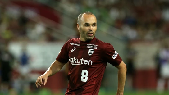 Andrés Iniesta, con el Vissel Kobe Andrés Iniesta, con el Vissel Kobe
