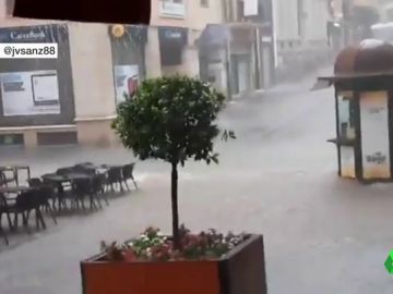 Aviso amarillo por lluvias y tormentas en Teruel Aviso amarillo por lluvias y tormentas en Teruel