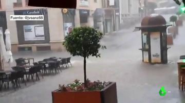 Aviso amarillo por lluvias y tormentas en Teruel 