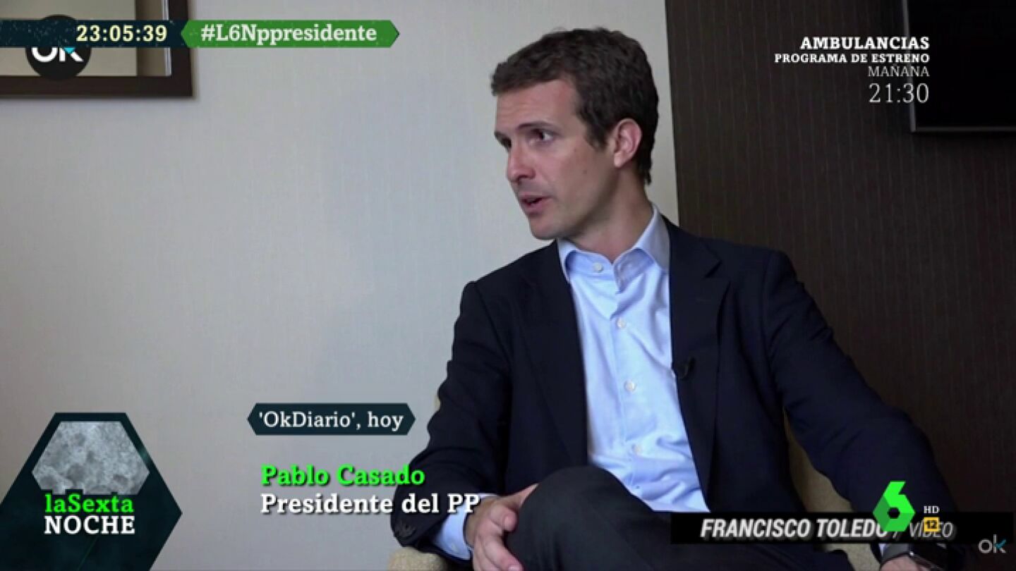 Pablo Casado: "No hay nada que negociar con independentistas. Siempre enga&ntilde;an"