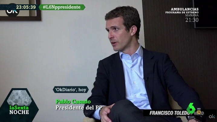 Pablo Casado: "No hay nada que negociar con independentistas. Siempre engañan"