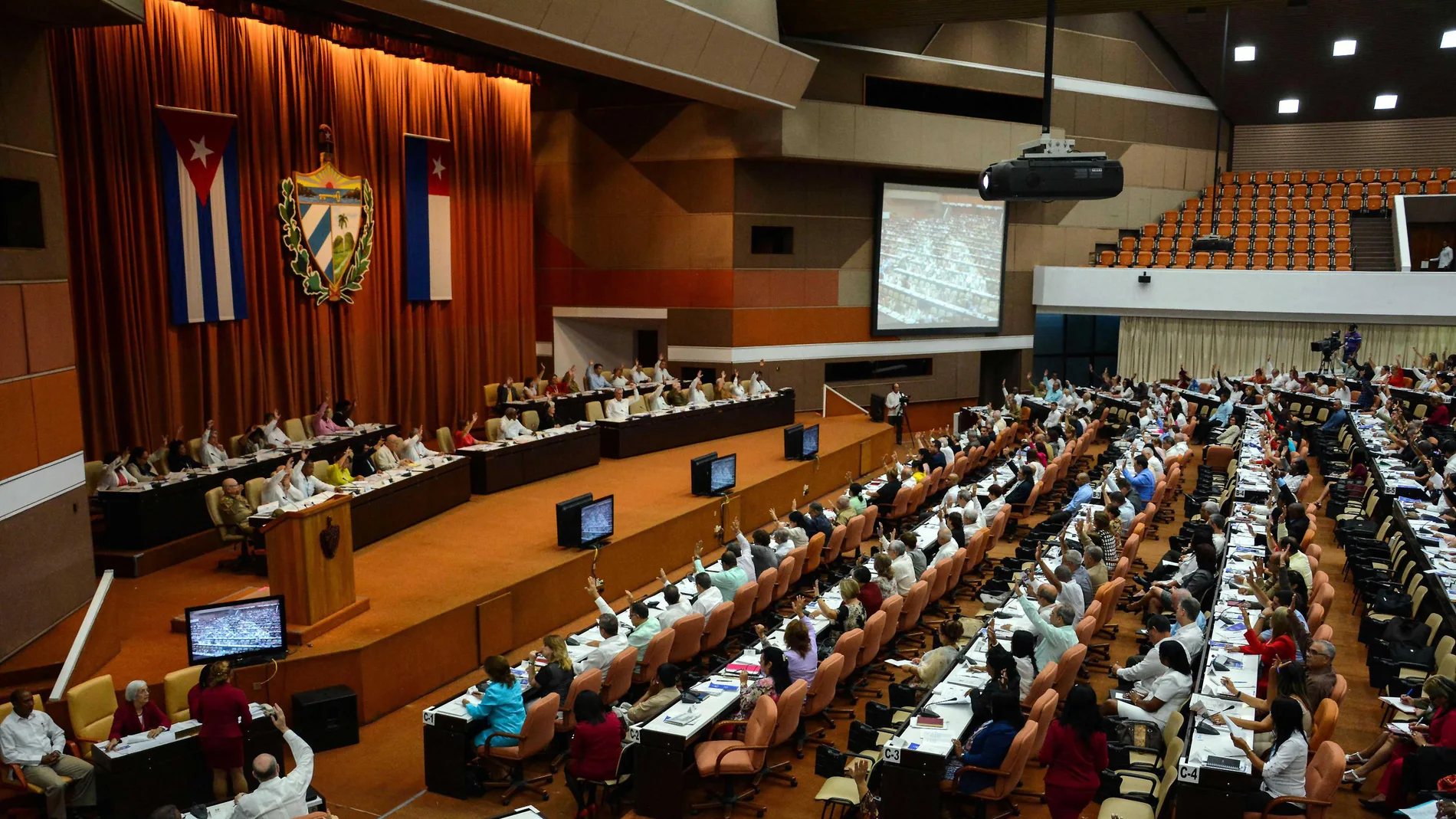 Vista general durante la plenaria del primer período ordinario de sesiones de la IX Legislatura de la Asamblea Nacional