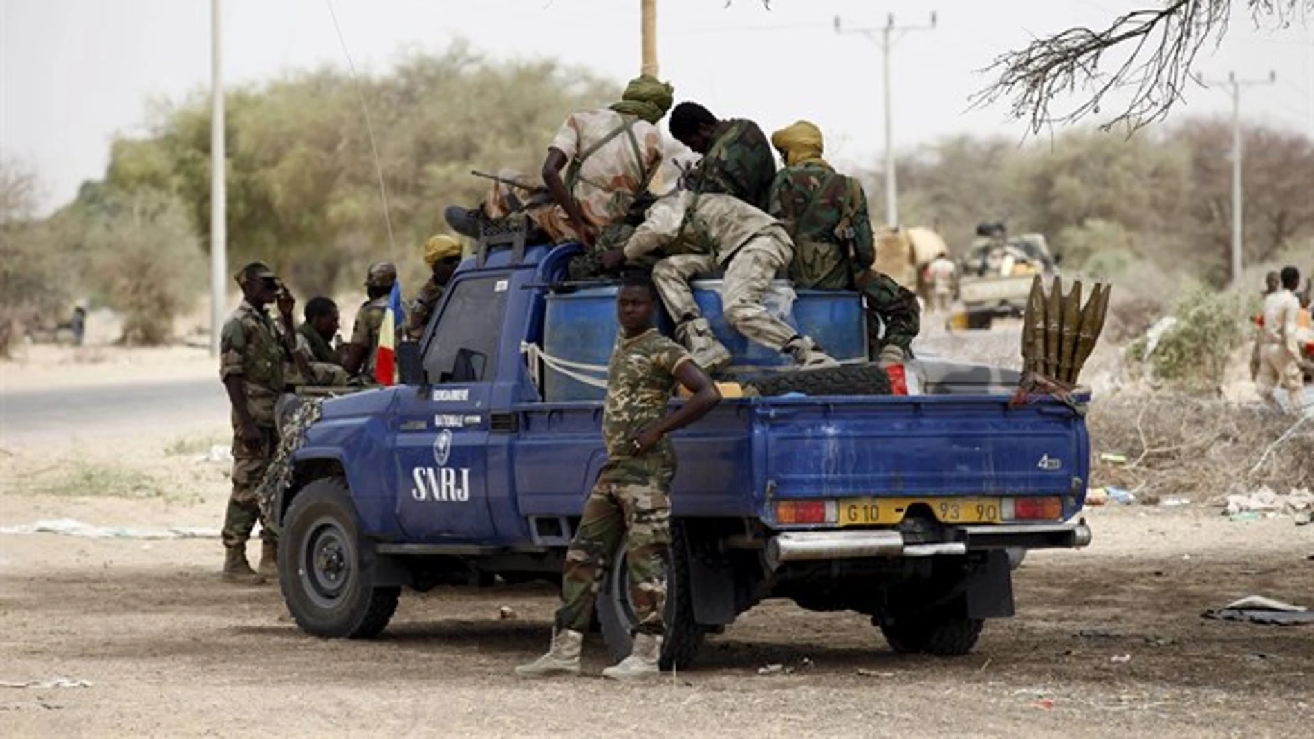 Miembros de Boko Haram en una imagen de archivo