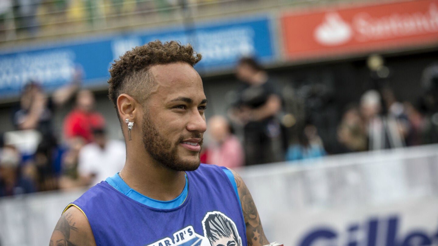 Neymar, en un acto