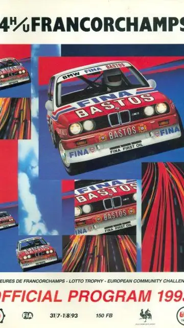 Programa 1993 Spa 24h Programa 1993 Spa 24h