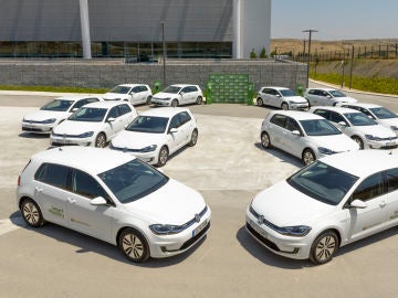 Volkswagen entrega una flota el E-Golf a Iberdrola