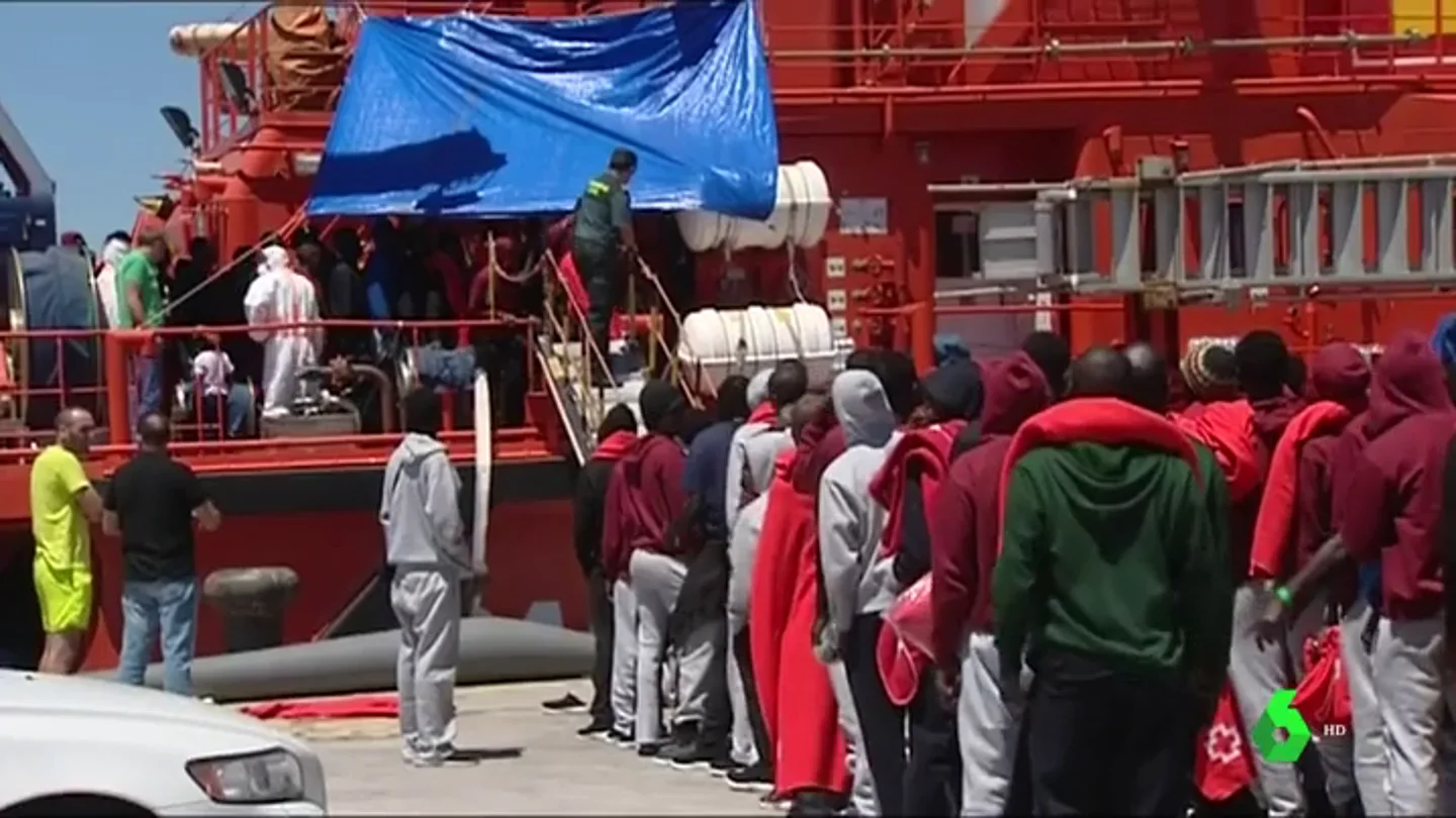 Llegada de inmigrantes a Gibraltar Llegada de inmigrantes a Gibraltar