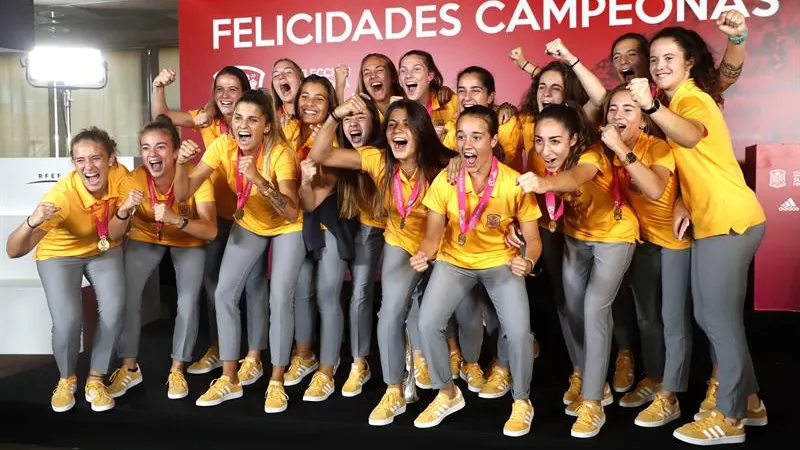 La selección española de fútbol femenino sub19