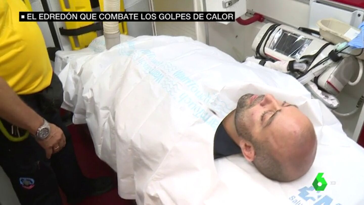El edred&oacute;n que combate los golpes de calor