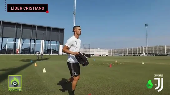 Cristiano Ronaldo ya asombra a sus compañeros Cristiano Ronaldo ya asombra a sus compañeros