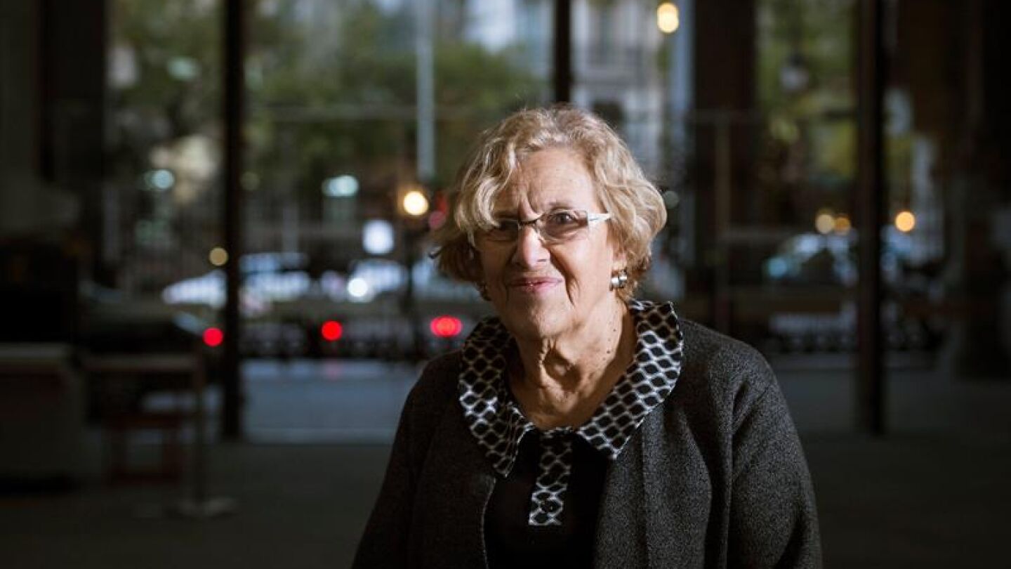 Imagen de archivo de la alcaldesa de Madrid, Manuela Carmena