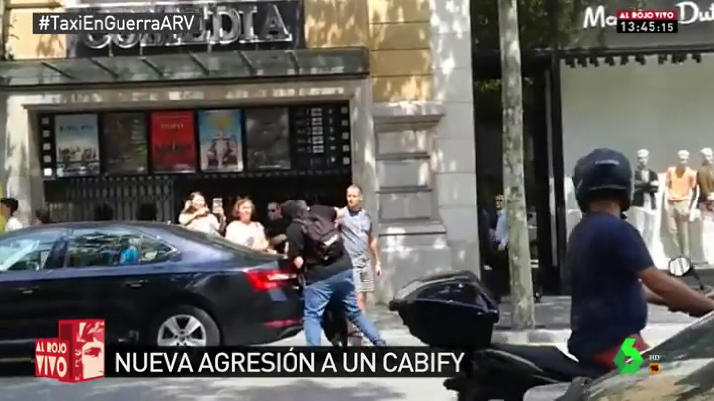 Agresi&oacute;n a un conductor de Cabify