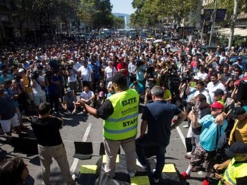 Representantes de los taxistas de Barcelona Representantes de los taxistas de Barcelona