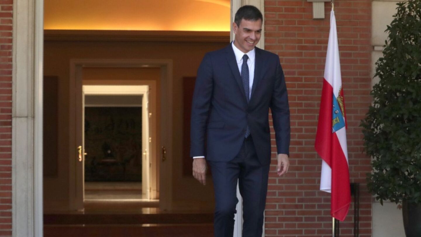 Pedro S&aacute;nchez en la Moncloa