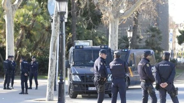 En la imagen la Policía Nacional