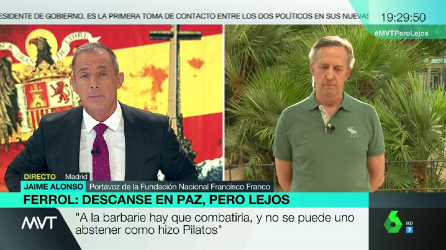 Hilario Pino contesta al portavoz de la Fundaci&oacute;n Francisco Franco.