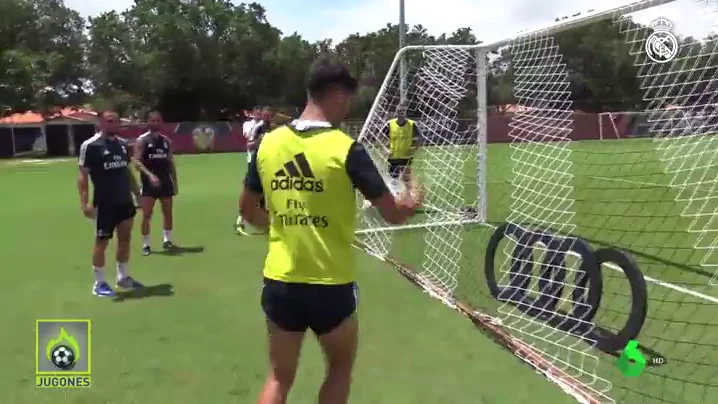 entrenamiento retos real madrid