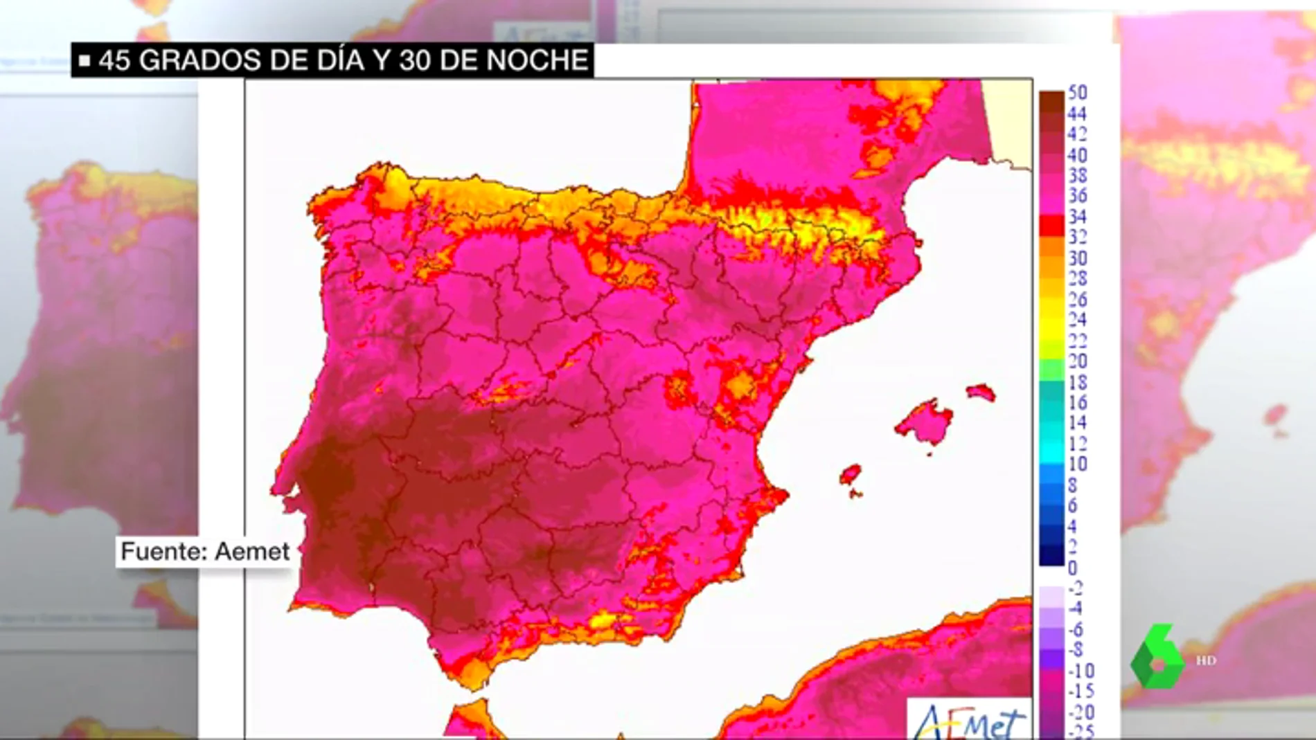 La ola de calor azota España con temperaturas de hasta 44 grados: Badajoz, en alerta roja por temperaturas extremas