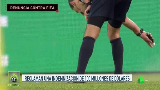 La FIFA podría verse obligada a dejar de usar el 'spray' de las faltas La FIFA podría verse obligada a dejar de usar el 'spray' de las faltas