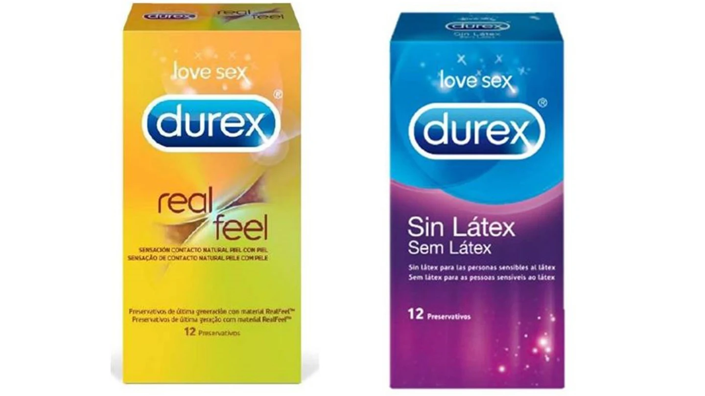 Los productos de Durex afectados Los productos de Durex afectados
