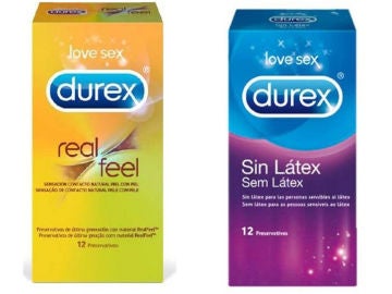 Los productos de Durex afectados Los productos de Durex afectados