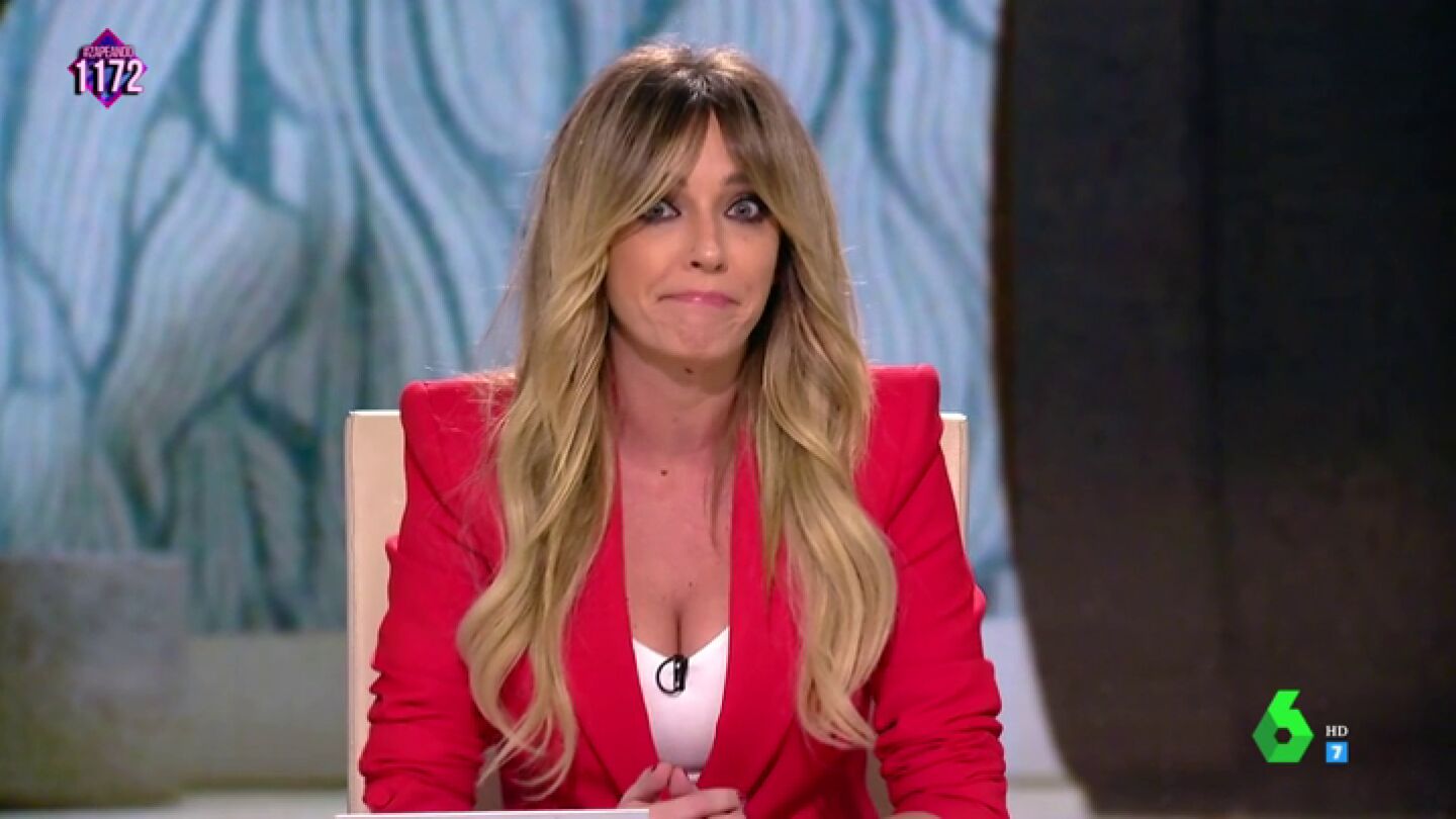 Anna Simon reacciona a un v&iacute;deo