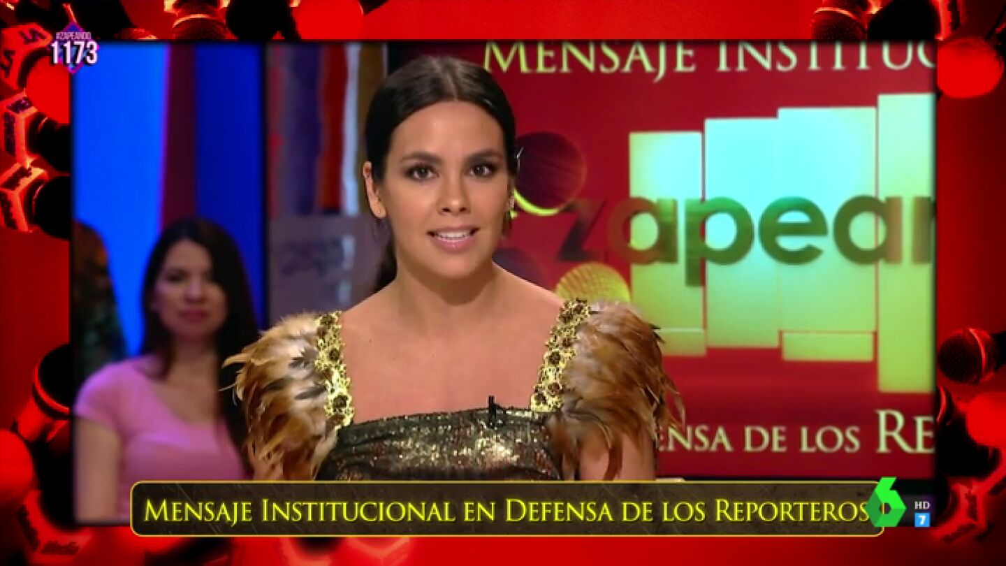 El contundente mensaje de Zapeando a "los se&ntilde;ores de la tele": "Los reporteros somos personas"
