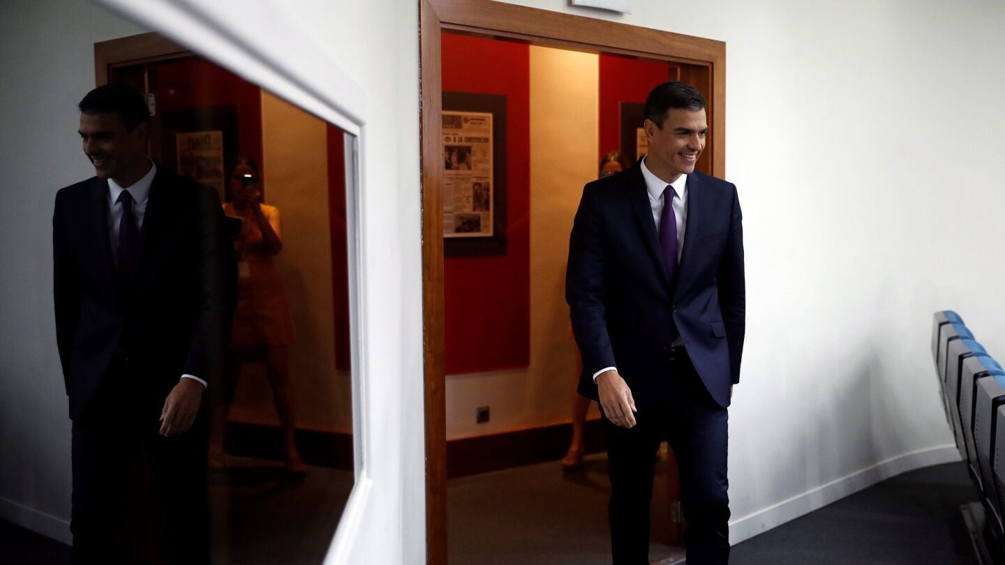 El presidente del Ejecutivo, Pedro S&aacute;nchez