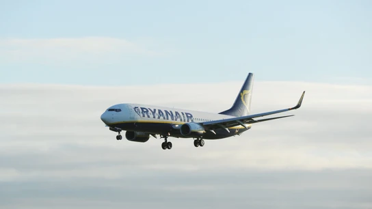 Avión de Ryanair Avión de Ryanair
