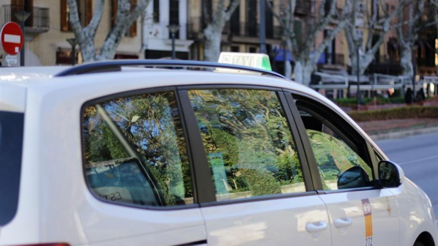 Imagen de archivo de un taxi
