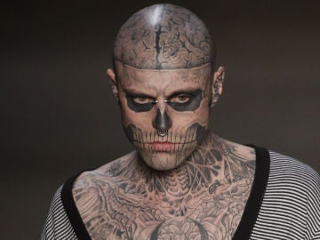Rick Genest, más cononocido como 'Zombie Boy' Rick Genest, más cononocido como 'Zombie Boy'