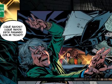 Aguirre en una viñeta del cómic 'Hulka' Aguirre en una viñeta del cómic 'Hulka'