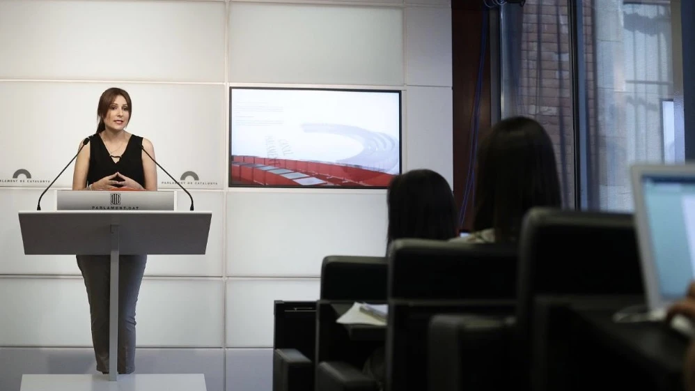 Lorena Roldán, diputada de Ciutadans