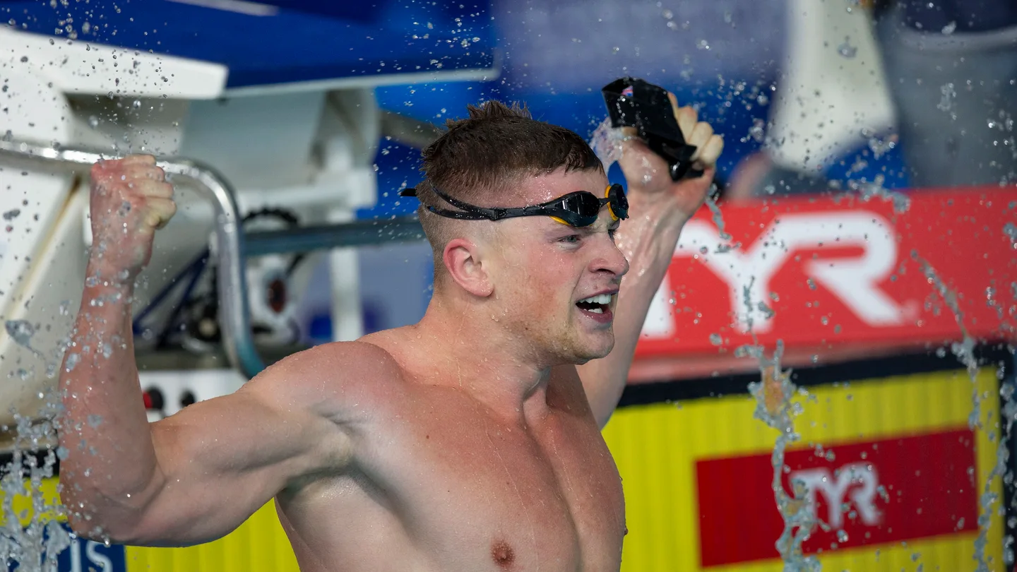 Adam Peaty, en los campeonatos de Europa en Glasgow Adam Peaty, en los campeonatos de Europa en Glasgow