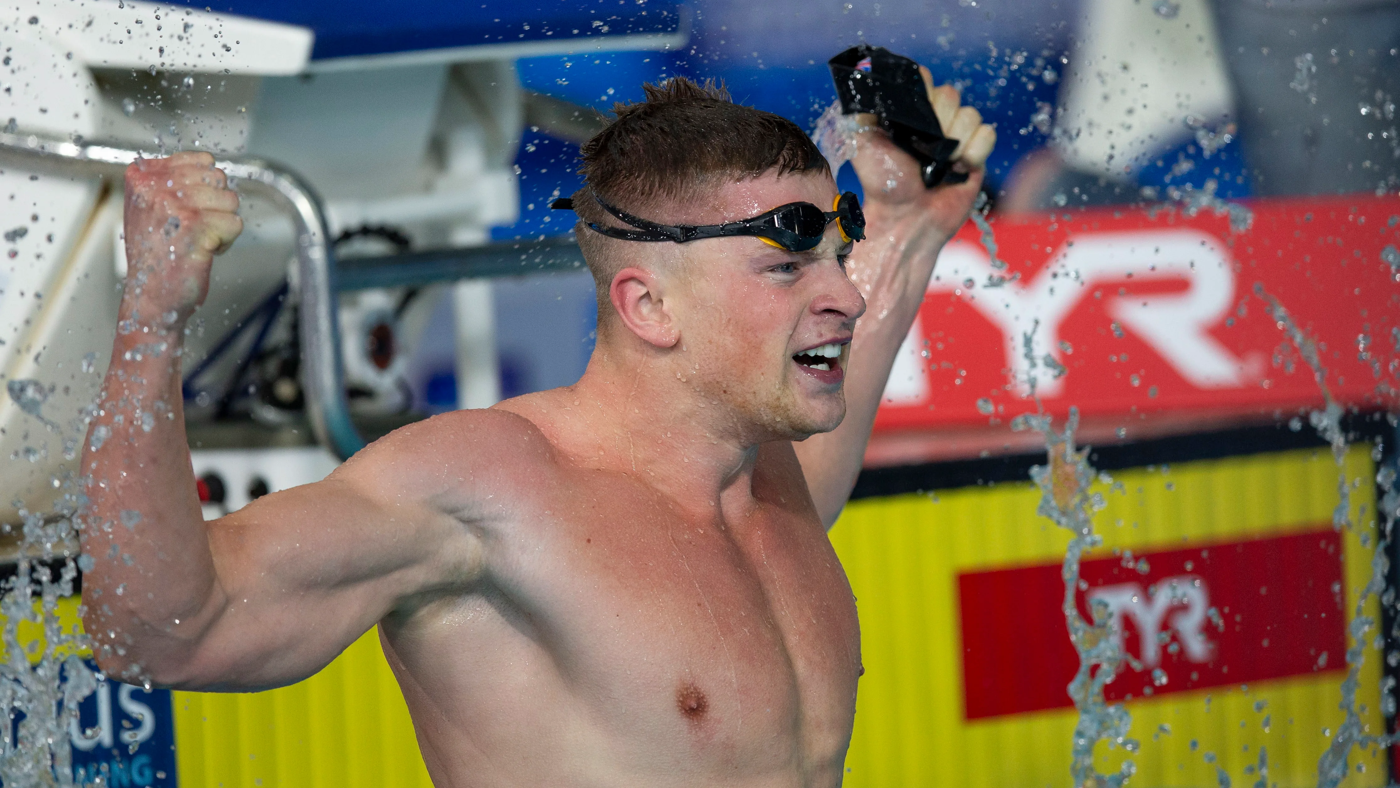 Adam Peaty, en los campeonatos de Europa en Glasgow