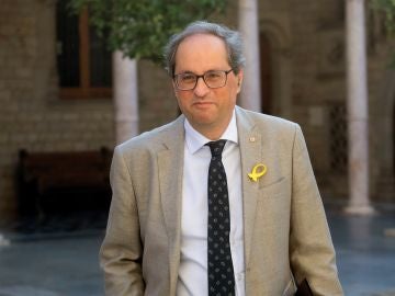 El presidente de la Generalitat, Quim Torra El presidente de la Generalitat, Quim Torra