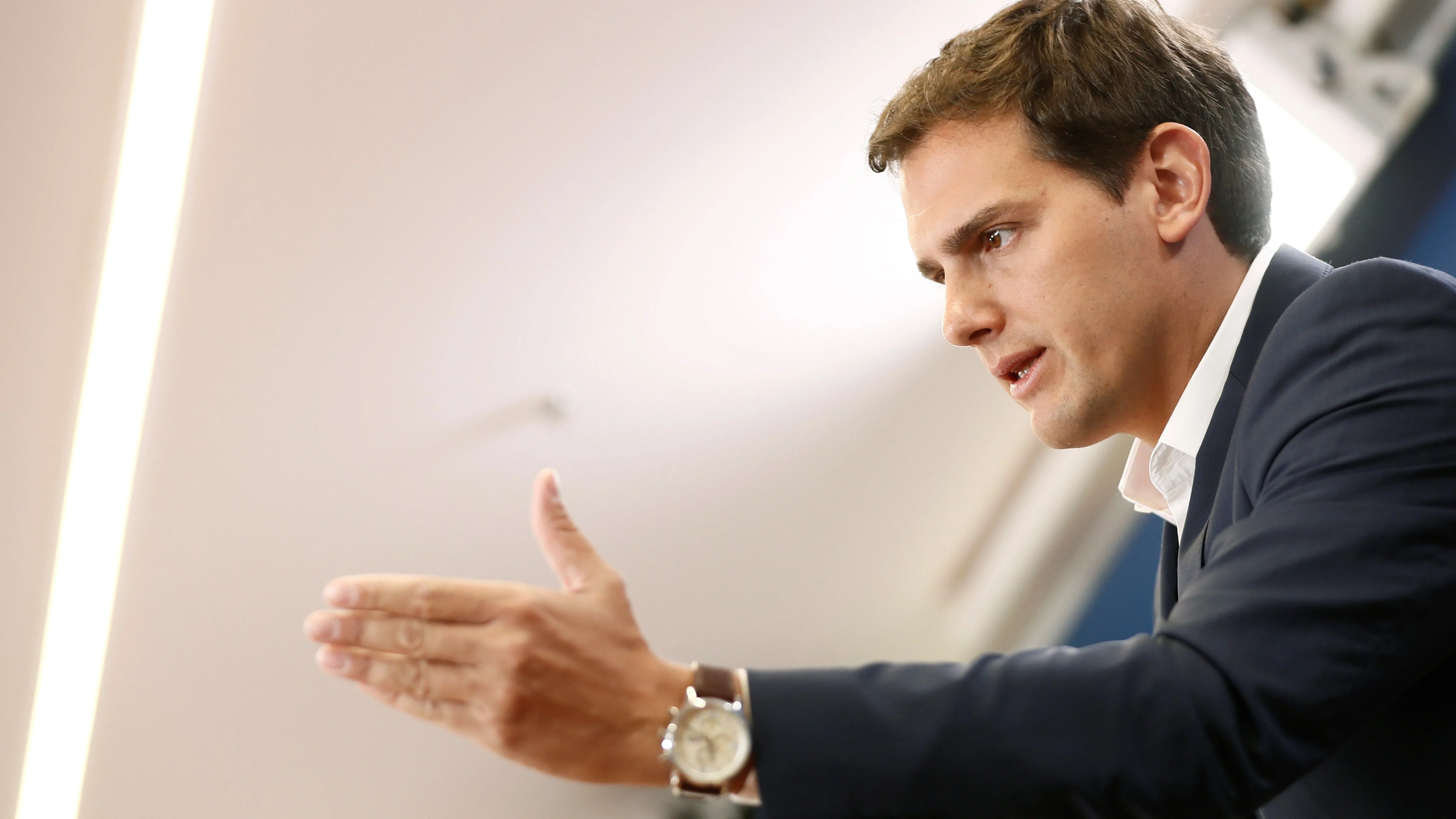 Albert Rivera, presidente de Ciudadanos