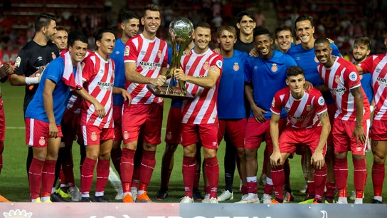 El nuevo Girona de Eusebio Sacristán se exhibe ante el Tottenham El nuevo Girona de Eusebio Sacristán se exhibe ante el Tottenham