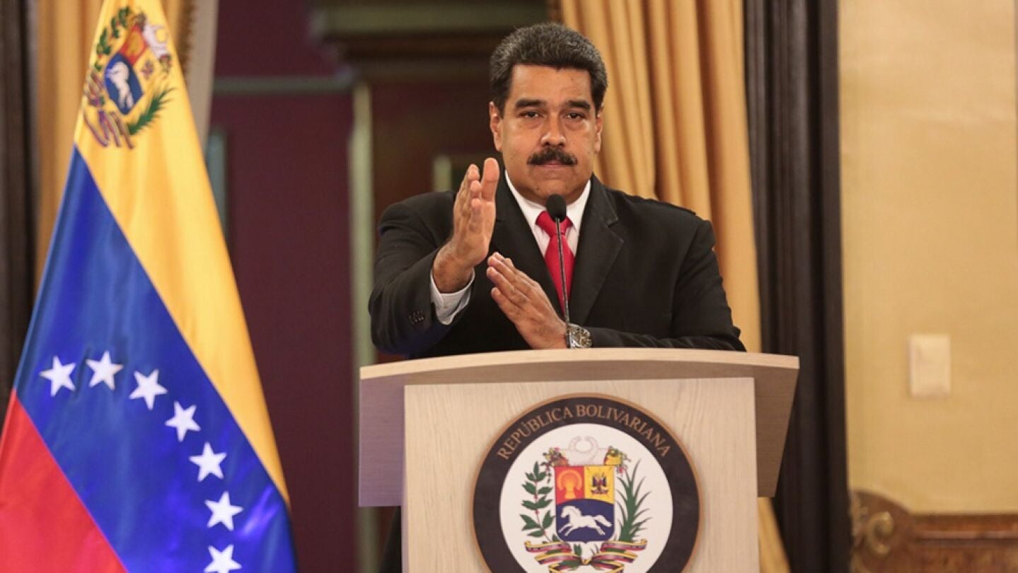 Nicol&aacute;s Maduro, presidente de Venezuela