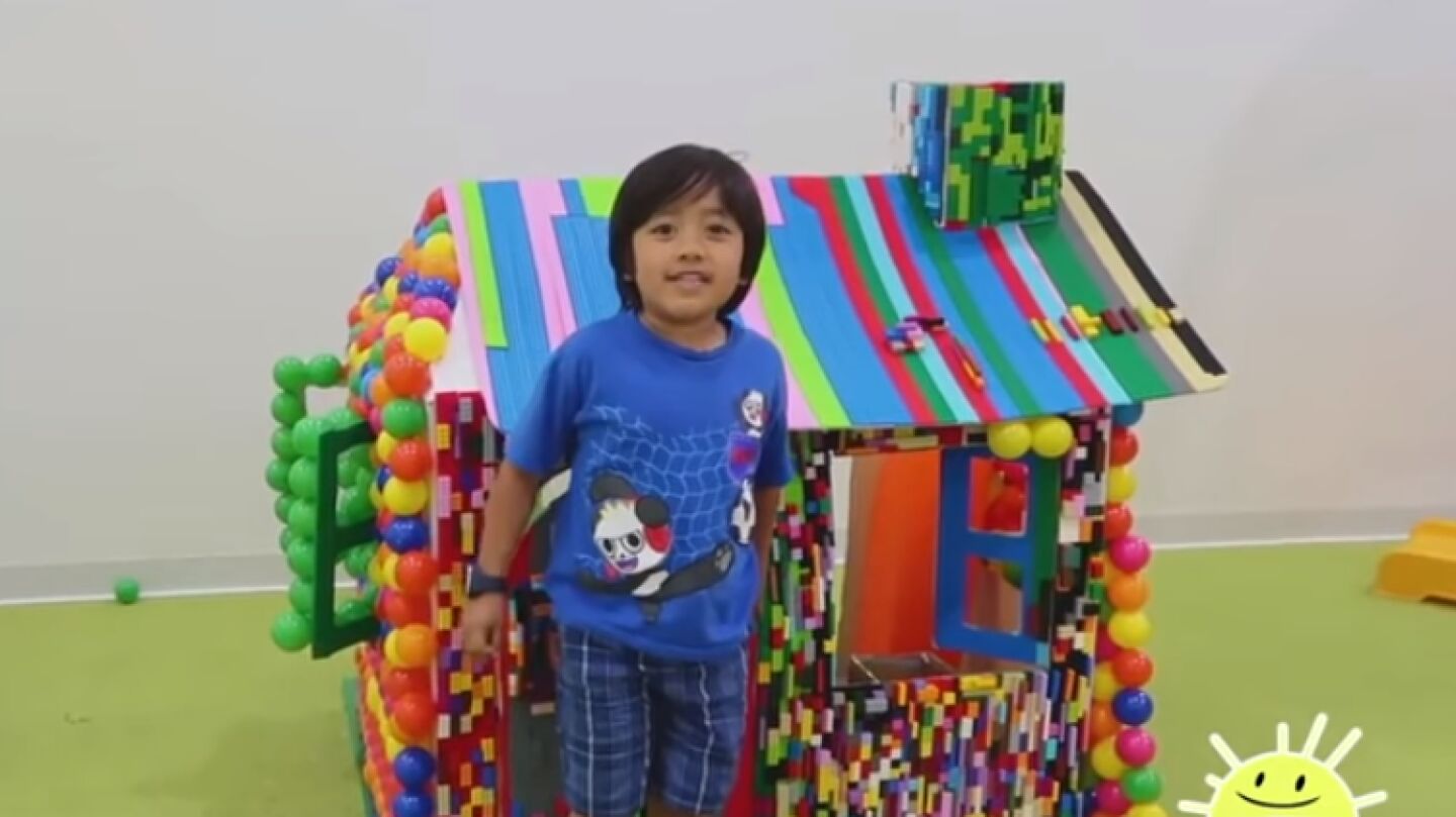 Ryan en su canal de Youtube