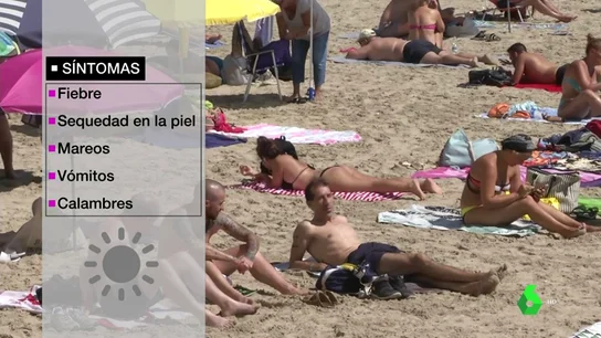 Síntomas golpe de calor. Síntomas golpe de calor.