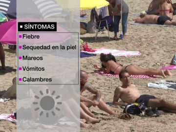 Síntomas golpe de calor. Síntomas golpe de calor.