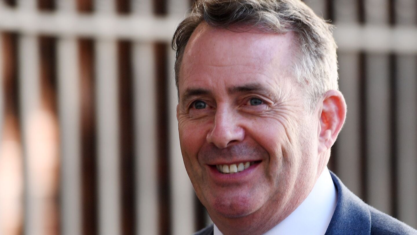 Liam Fox, el ministro brit&aacute;nico de Comercio Internacional